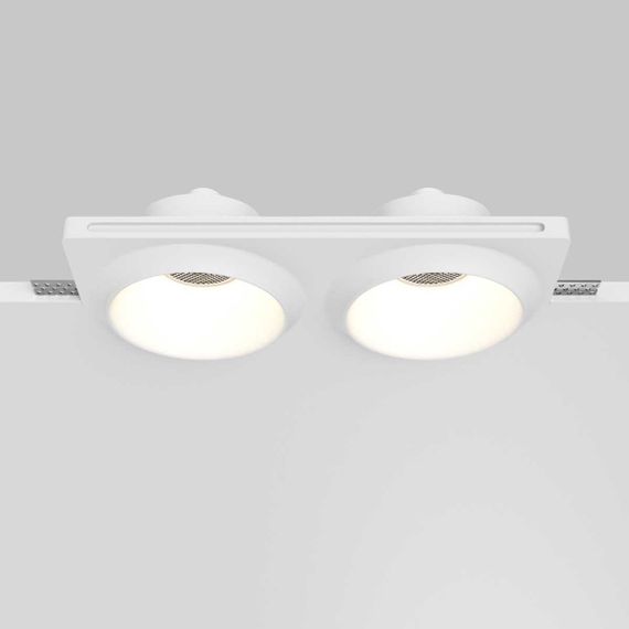 Встраиваемый светильник Maytoni Technical DL124-GU10-02-TRS-W