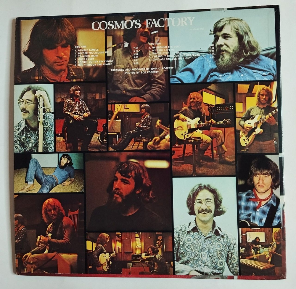 Винтажная виниловая пластинка LP Creedence Clearwater Revival Cosmos Factory (Canada 1970)