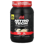 MuscleTech, Nitro-Tech™, сывороточный протеин для наращивания мышечной массы, со вкусом ванильного крема, 907 г (2 фунта)