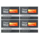 Dove, Men + Care, защита кожи, кусковое мыло «3 в 1»: для рук, тела и бритья, 4 куска, по 106 г (3,75 унции)