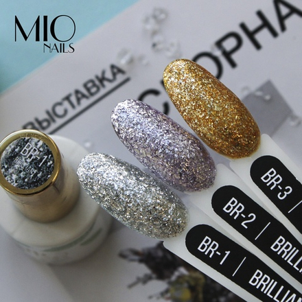 Гель-лак MIO NAILS BR-1. Brilliant collection, 8мл