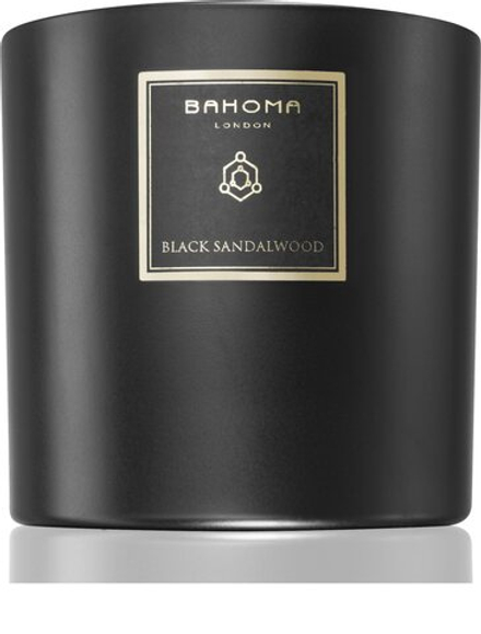 Bahoma London Obsidian Black Collection Black Sandalwood - ароматическая свеча /   620  g  / GTIN 5055191839002