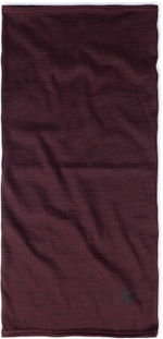 Тонкий шерстяной шарф-труба Buff Merino Lightweight Solid Garnet