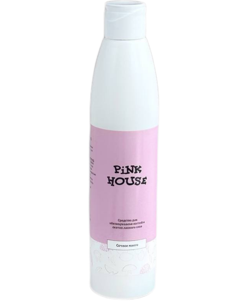 Обезжириватель для ногтей и снятия липкого слоя сочный манго Pink House, 250 мл