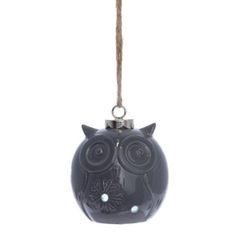 GAEM Украшение новогоднее "Сова" с подсветкой, L7 W7 H8,5 см, 5в.