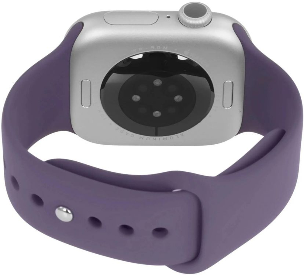 Смарт-часы Apple Watch Series 11 A3333,  46мм,  фиолетовый/серебристый