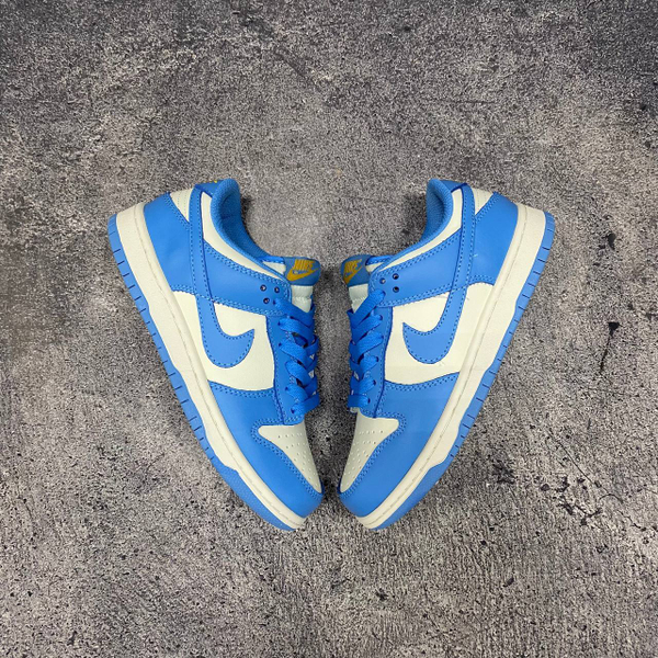 Кроссовки Nike Dunk Low Coast University blue/white/gold