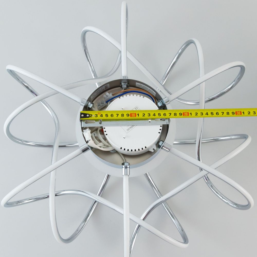 Citilux Джемини Смарт CL229A161E RGB Умная люстра Хром