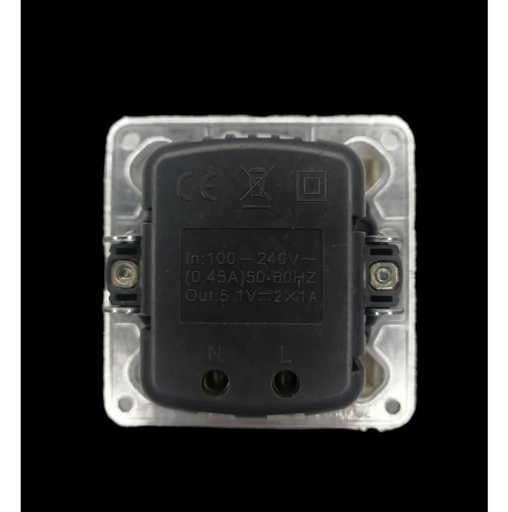 Розетка USB 2x1