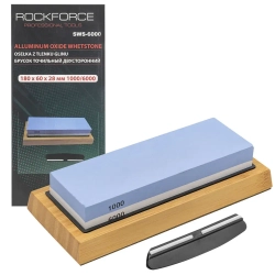 Брусок точильный двусторонний 180x60x28mm 1000/6000 RockForce##Rock FORCE RF-SWS-6000