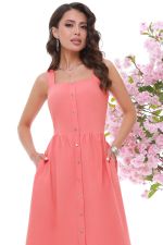 Сарафан оранжевого цвета DStrend (Акция)