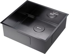 Кухонная мойка Omoikiri Kasen 48-26-INT-GM нерж.сталь/вороненая сталь(арт.4997058)