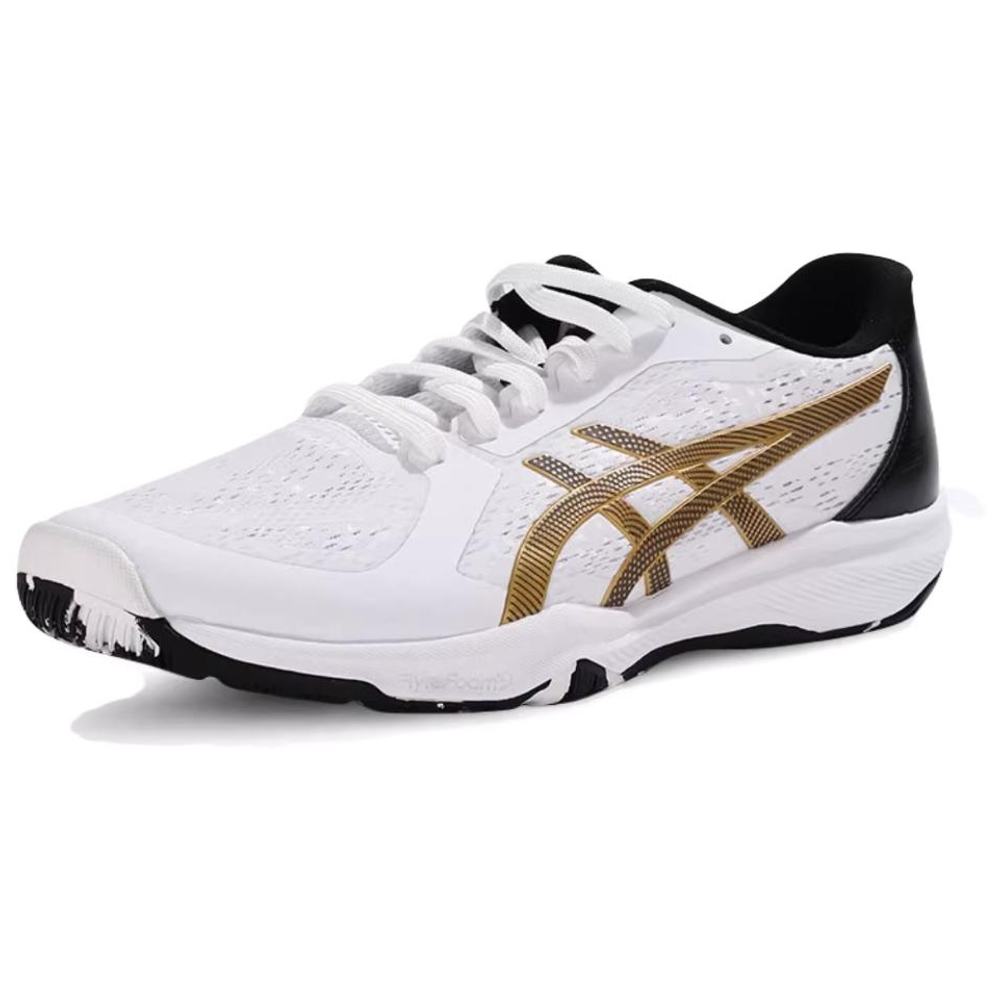 ASICS DYNAFEATHER Abrasion Resistant Low top Table Tennis Shoes Unisex White