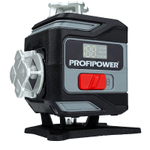 Лазерный нивелир PROFIPOWER NL-16G (16 лучей, лазер - зеленый, Li-ion - 2шт., пульт, кронштейн, З/У, c подъемным механизмом ,сумка-чехол) (E0363)