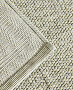 Zara Home - Нескользящий коврик для ванной из хлопка, синий, 50x70 см