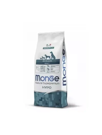 Monge (Монж Дог Хипо) Dog Speciality Line Hypo корм сухой для собак лоссось с тунцом 12 кг.
