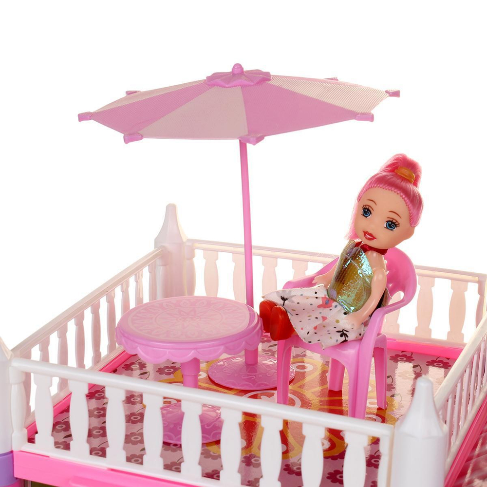 Дом для куклы с мебелью, коробка DSJ588