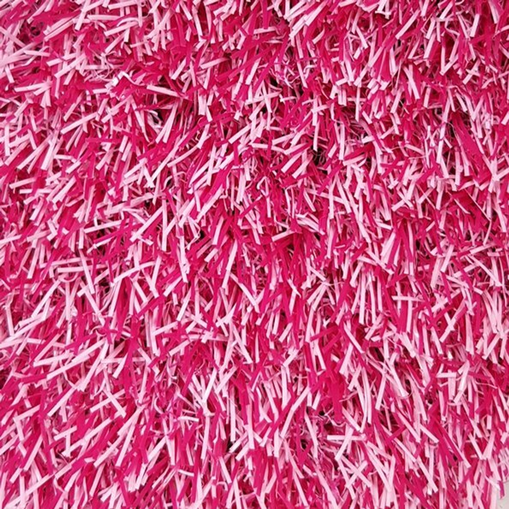 Трава искусственная "Деко 20" розовая, ширина 4м, рулон 25м, 100 кв.м