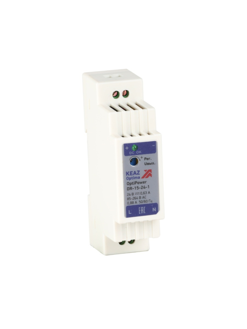 Блок питания OptiPower DR-15-24-1 КЭАЗ 284543