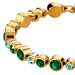 Браслет Dyrberg Kern TERESIA SG EMERALD GREEN MIX 450167