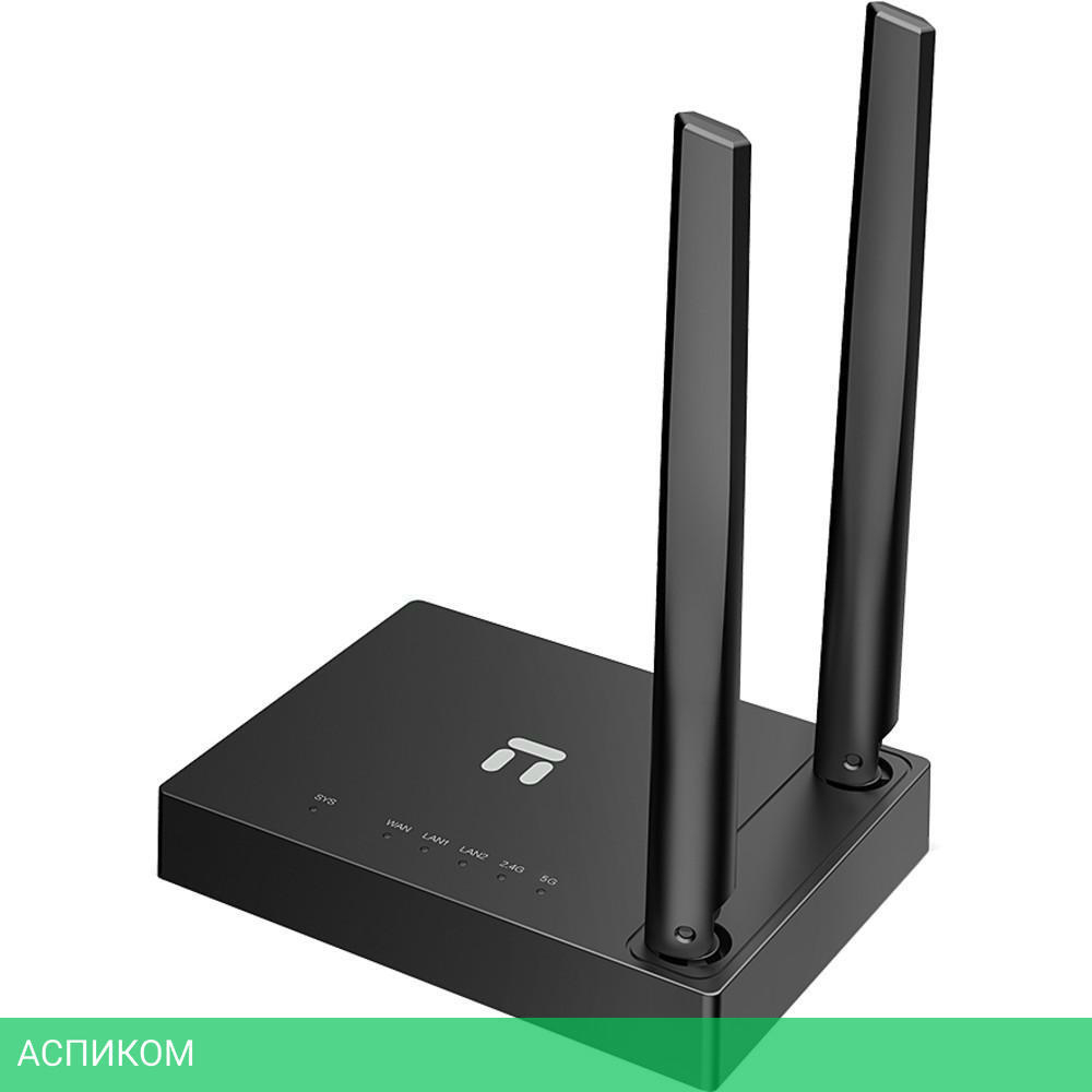 Роутер беспроводной Netis N4 черный