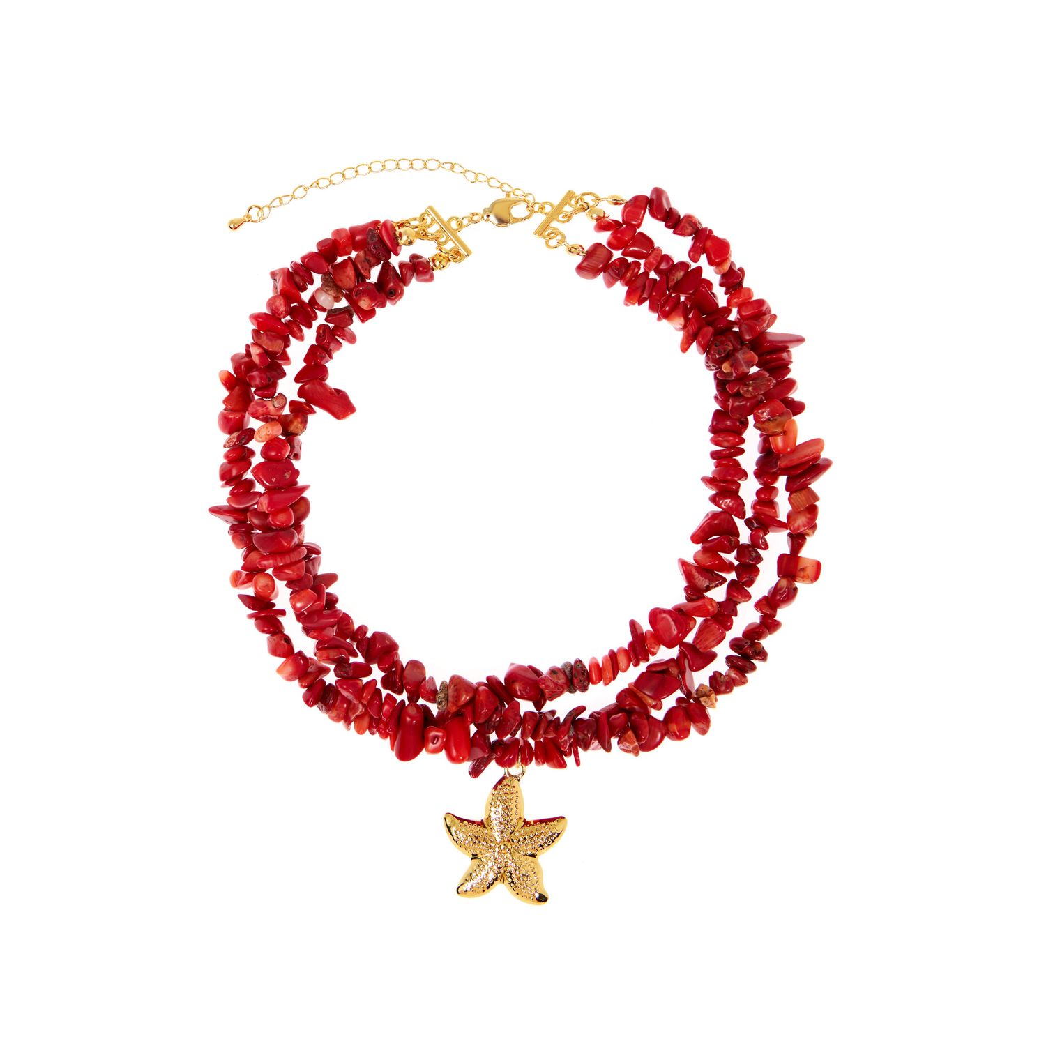 Колье Under The Sea Necklace - Coral