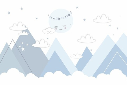 Луна в облаках