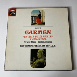 Винтажная виниловая пластинка LP Bizet Ж. Бизе Кармен Carmen (UK 1975)