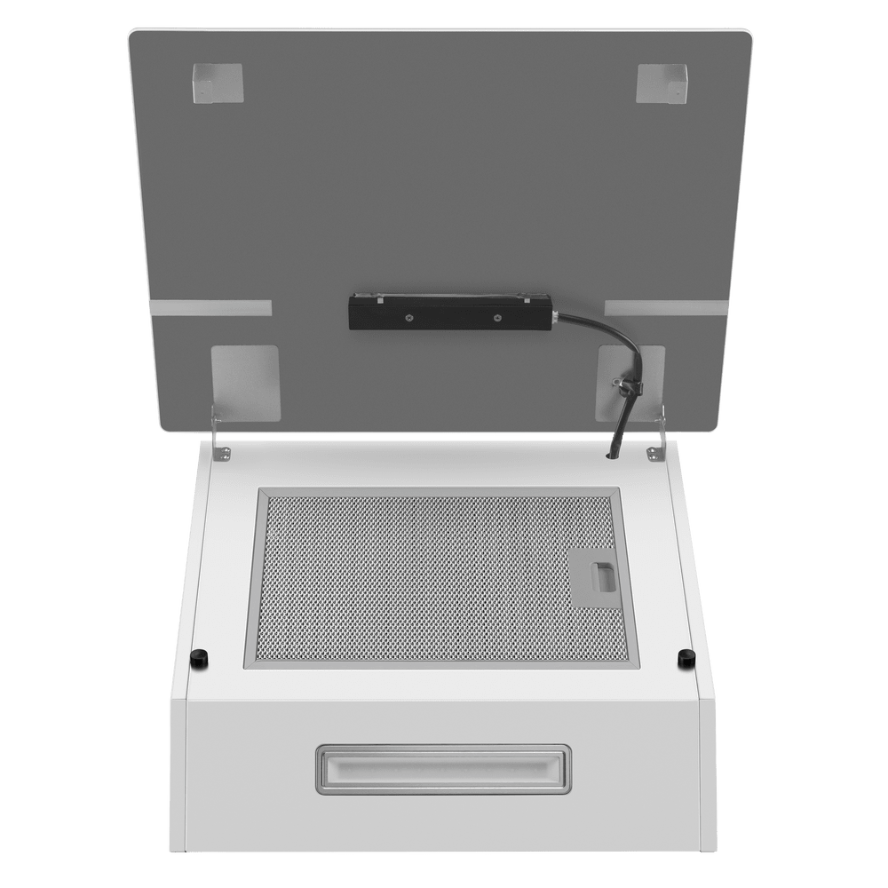 Кухонная вытяжка MAUNFELD Astro 50 белое стекло