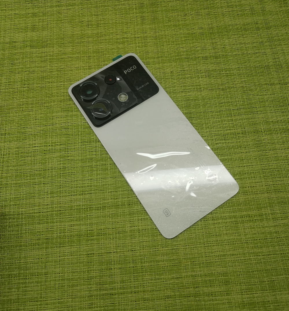 Poco X6 5G (23122PCD1G) - Задняя крышка в сборе со стеклом камеры (ORIG-SP)