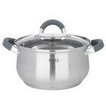 Набор кастрюль тм VETTA Вена 6 пр. (1,9л+3,6л+6,0л) со стекл. крышкой