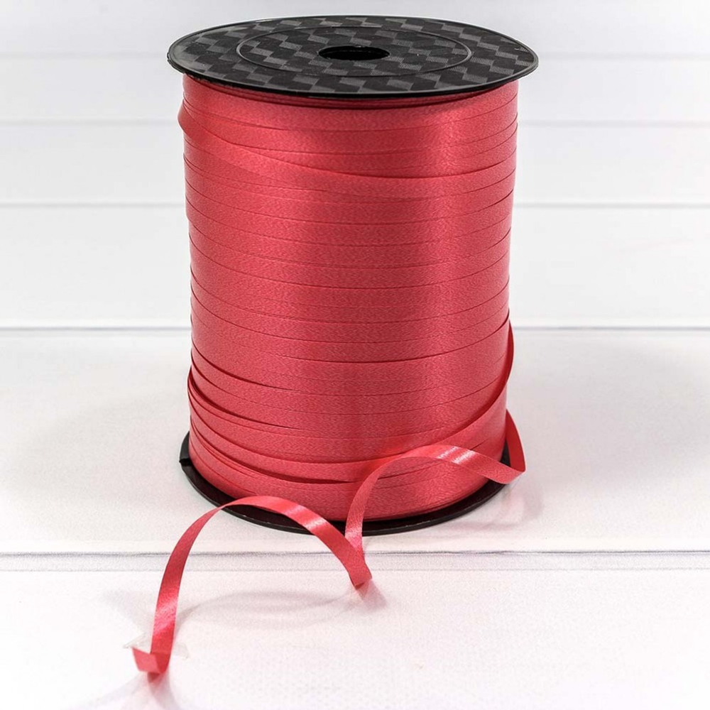 Лента Полипропилен 0,5см х 547м бобина (Вишневый)