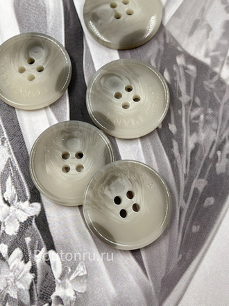 Пуговицы ЛП. серые с прожилками