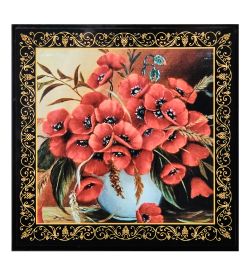 Народные промыслы ШК-11/ 7-H Шкатулка в технике декупаж (16х16х5)