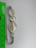 Булавка брошка "Жемчужная мечта" для кардигана, Пальто, платков, костюмов, одежды