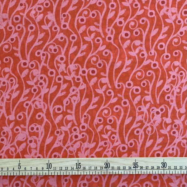 ТРОПИЧЕСКИЙ ЛЕС #6, отрез 85 см 100% хлопок Handmade Fabrics 2
