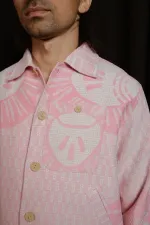 Купить Куртка Soeurs Укороченная светло-розовая Куртка Soeurs Укороченная светло-розовая