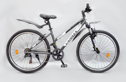 Велосипед 26 VARMA LADY H62DA серо-белый. р15 7ск