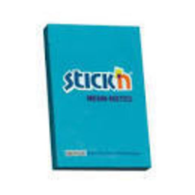 Блок-стикер 51*76 100л HOPAX 21207 неон голубой