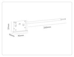 Ambrella Ввод питания для шинопровода Magnetic standard 48V 10mm Track System GL2025