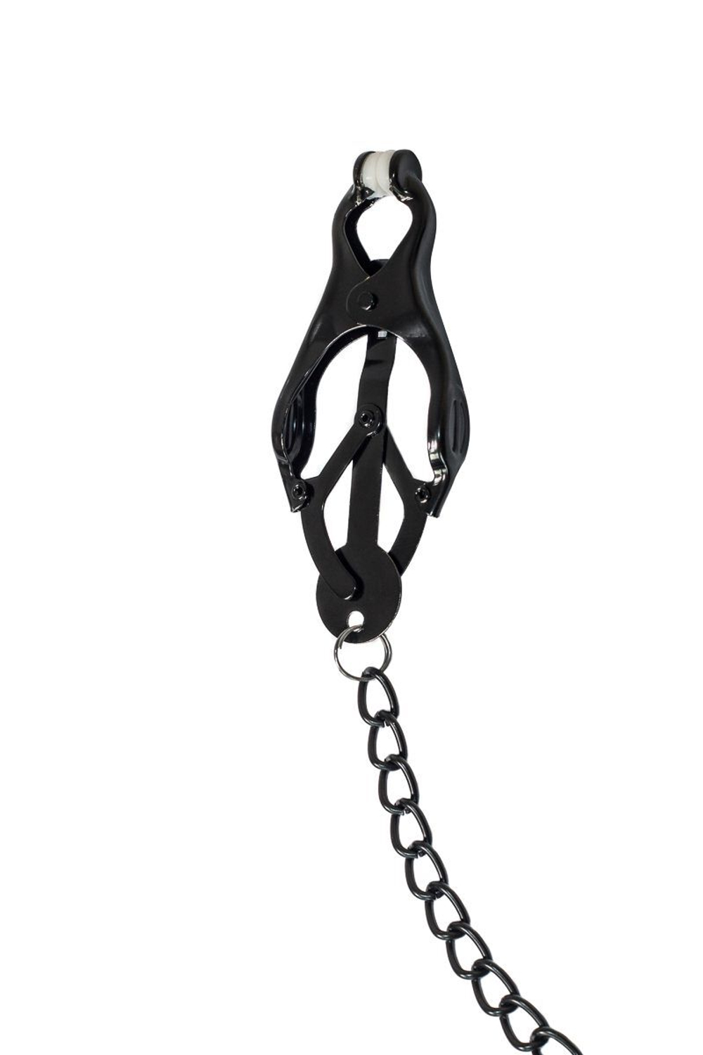 Зажимы на соски Darkside с цепочкой черные