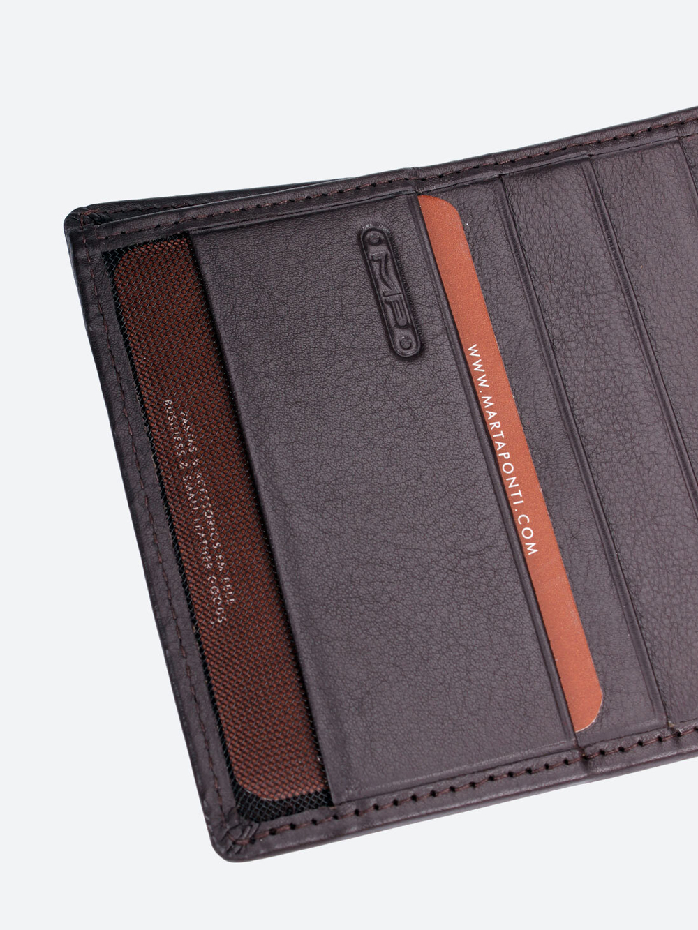 B225018R Castanho - Портмоне с RFID защитой MP
