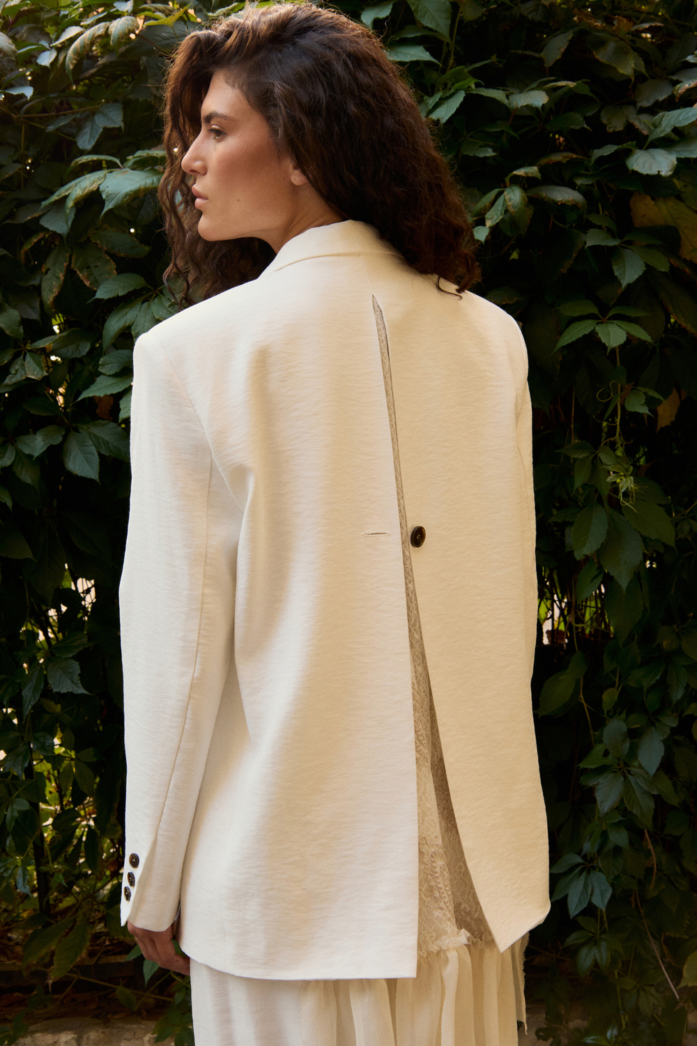 Жакет с пуговицей