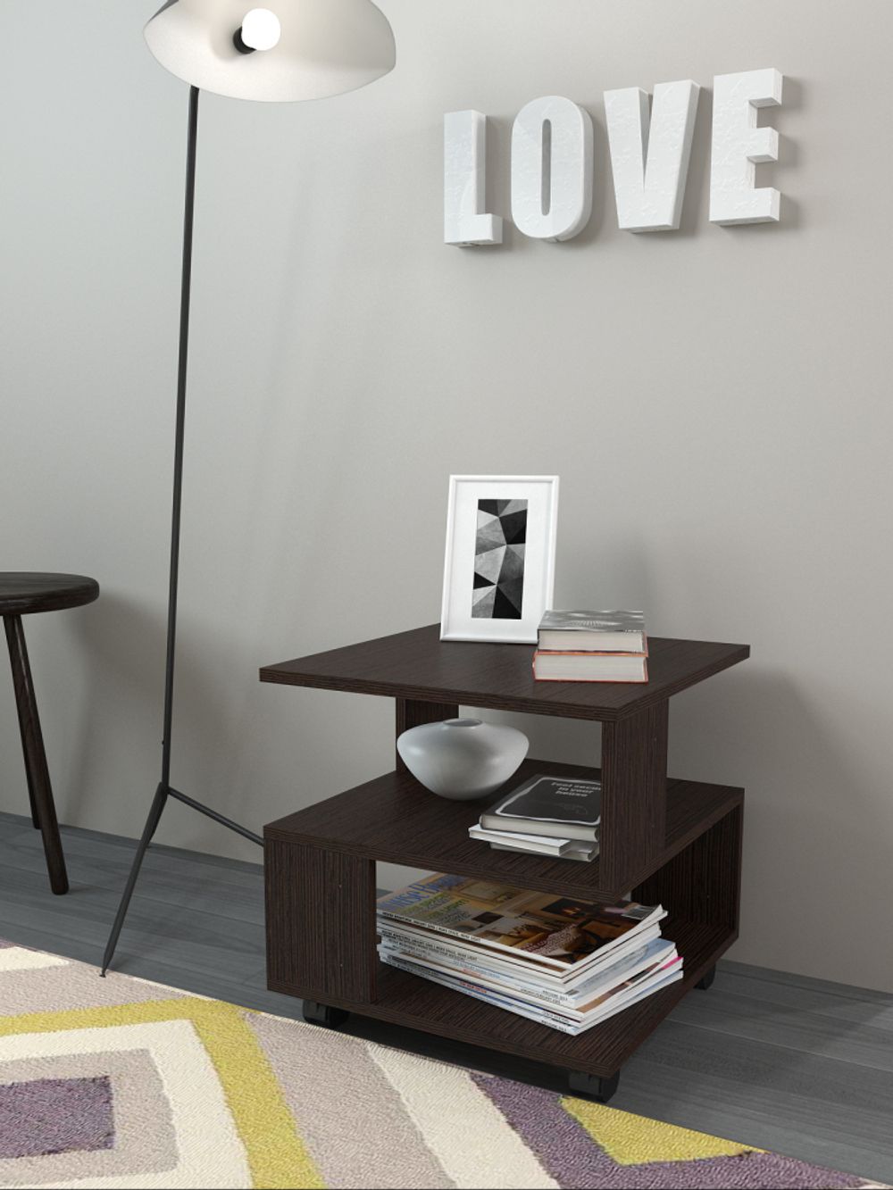 Стол журнальный 450 Уфимка (венге),