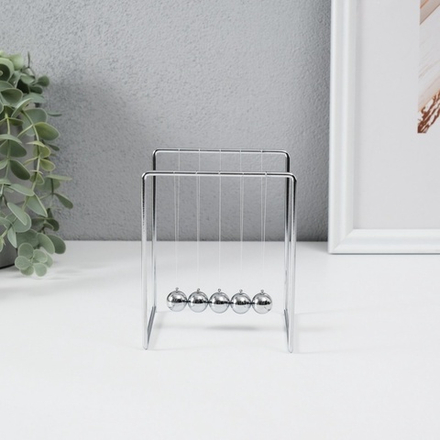 670953 Маятник "Шары техно" 11*9*9см