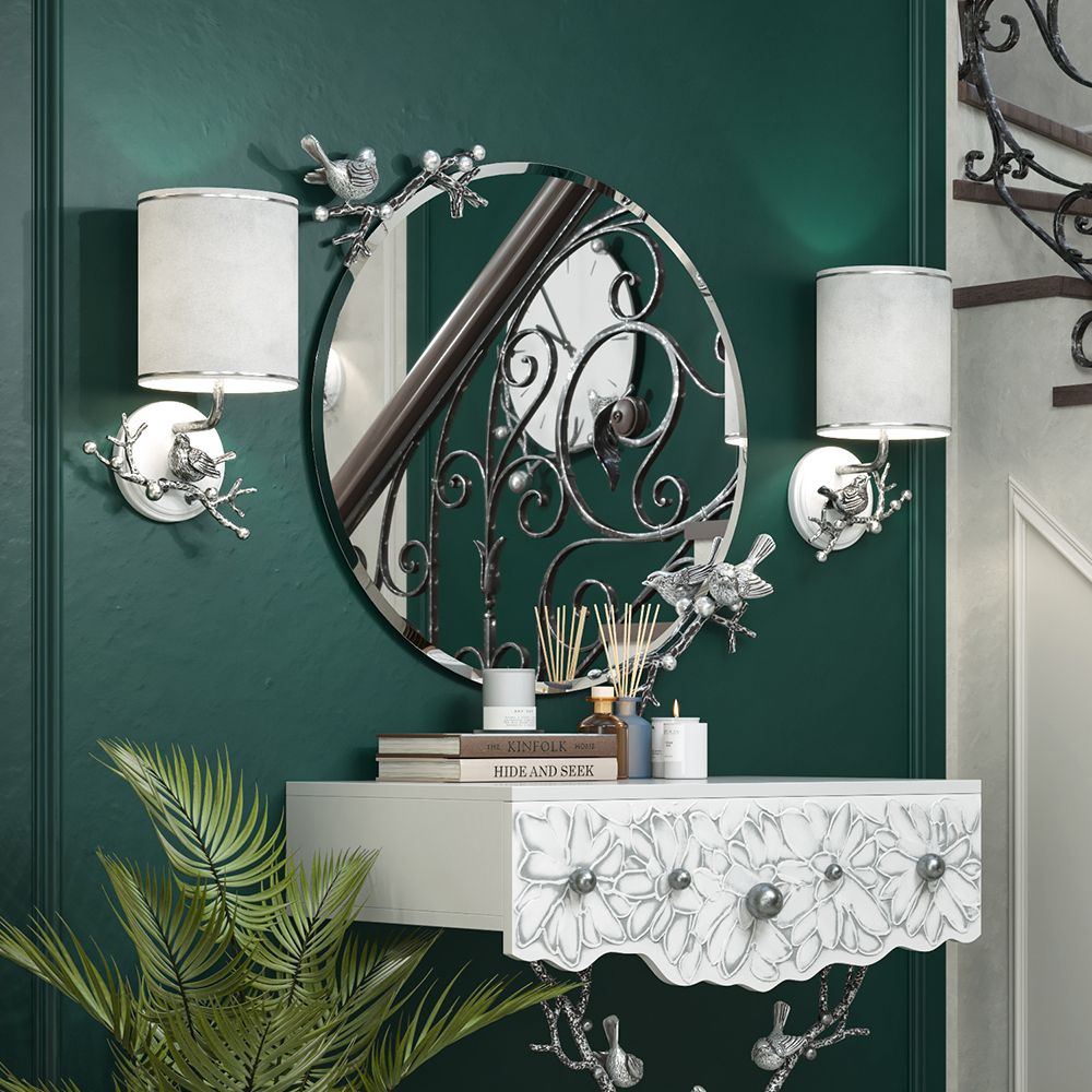 Зеркало Терра Айс Античное Серебро