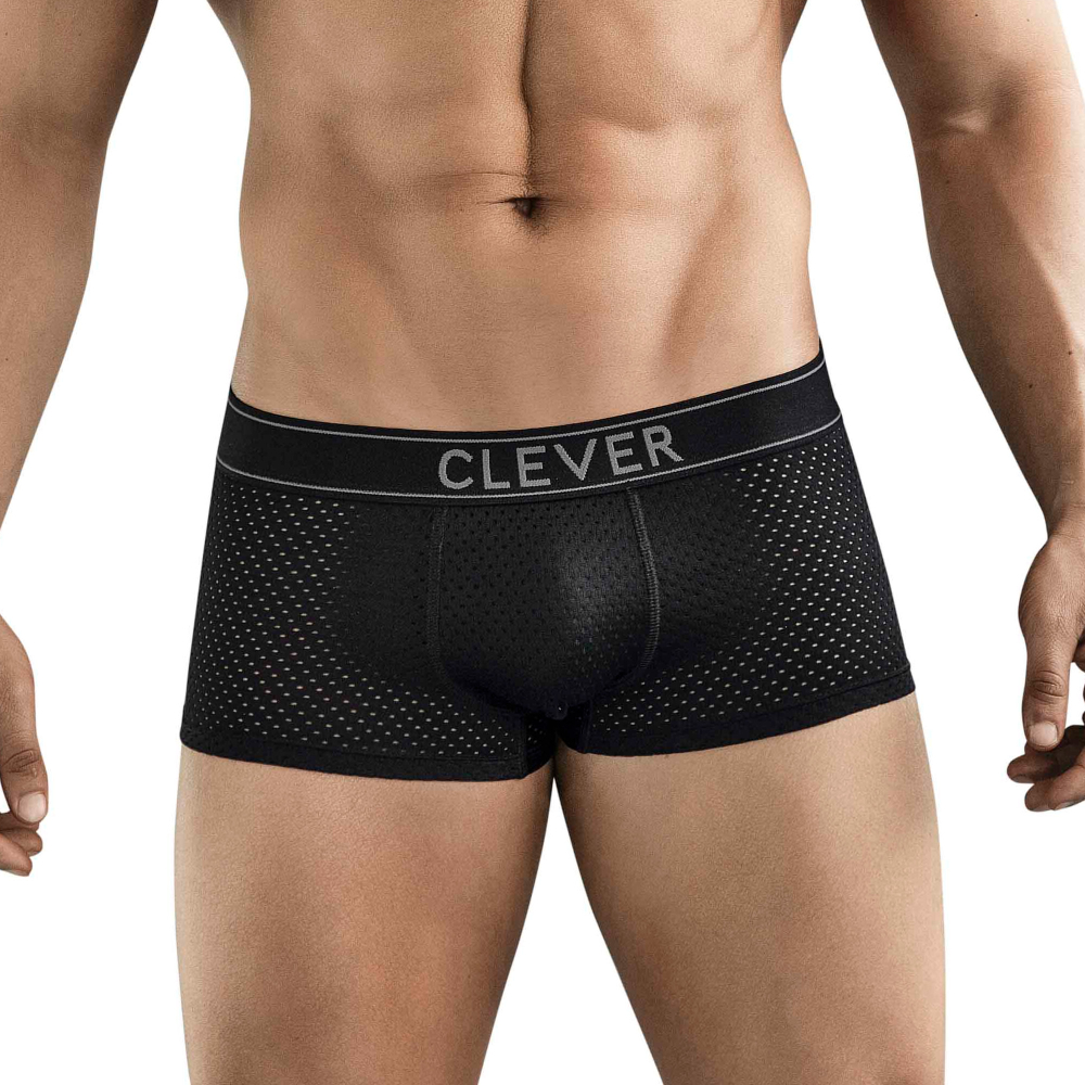Мужские трусы хипсы черные Clever AMBAR TRUNKS 176711