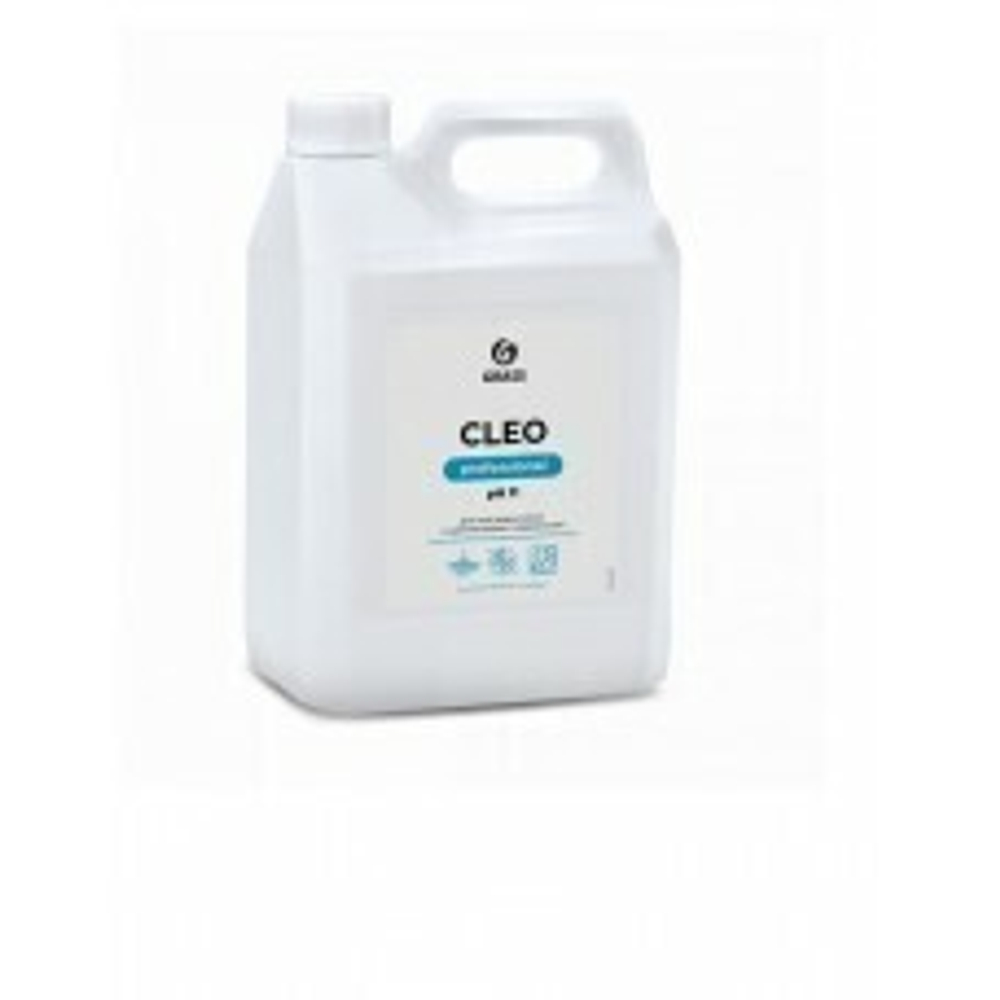 Универсальное концентрированное щелочное ср-во с антибакт. эф.без хлора Grass Клео 5 л.