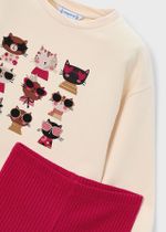 толстовка с леггинсами