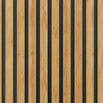 Акустическая панель 2780*600*9 мм, Дуб Крафт Золотой